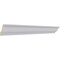 Ekena Millwork 1 5/8"H x 1 5/8"P x 2 1/4"F x 94 1/2"L Jackson Traditional Smooth Crown Moulding MLD01X01X02JA - alternate 2